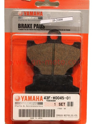Jeu plaquettes avant yamaha - de,